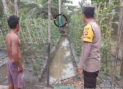 Bhabinkamtibmas Ajak Warga Banyuasin Aktifkan Lahan demi Ketahanan Pangan Nasional