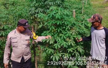 Polisi Turun Tangan! Warga Banyuasin Diajak Wujudkan Swasembada Pangan