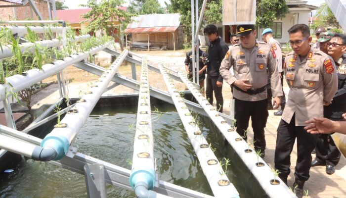 Aksi Humanis Kapolres Banyuasin Viral, Bagi Sembako hingga Tebar Benih Ikan di Tungkal Ilir