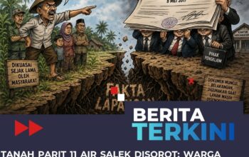 Tanah Parit 11 Air Salek Disorot: Warga Tegaskan Milik Abd. Rakhman bin Lacolo Sejak Lama
