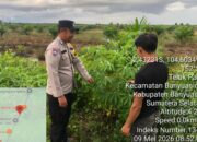 Bhabinkamtibmas Polsek Banyuasin II Ajak Warga Manfaatkan Pekarangan demi Ketahanan Pangan