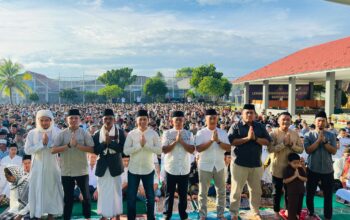 Shalat Iduladha di Lapas Banyuasin Jadi Momentum Pembinaan Rohani Warga Binaan