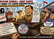 Usai Jalani Pidana Ibrahim Kembali Jalankan Fungsi Kades, Publik Pertanyakan SK Pemberhentian Plt Air Solok Batu